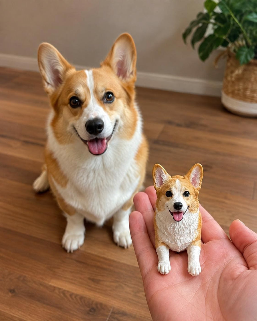 Custom Pet Portrait Figurine