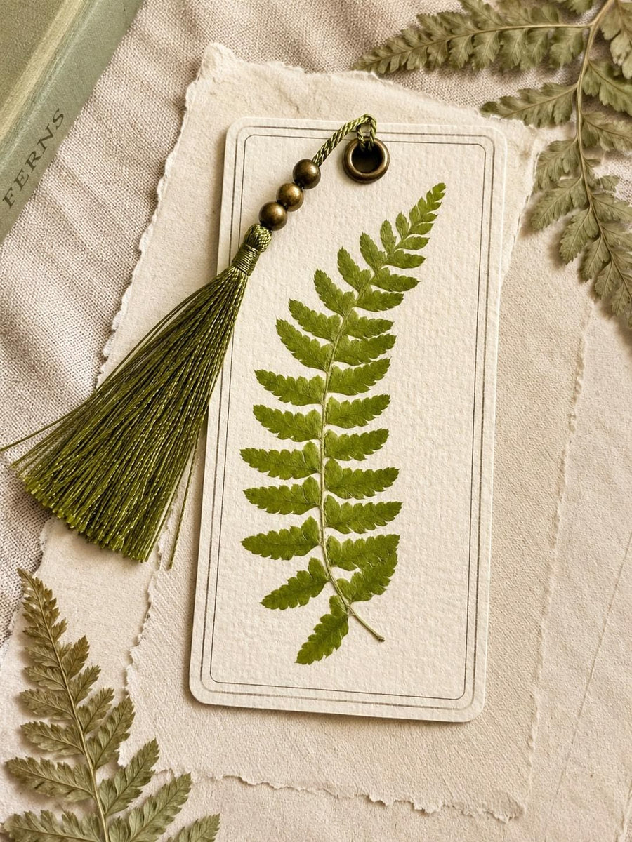 Fern Clay Bookmark