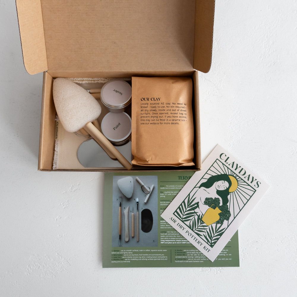 Make-Your-Own Air-Dry Clay Kit