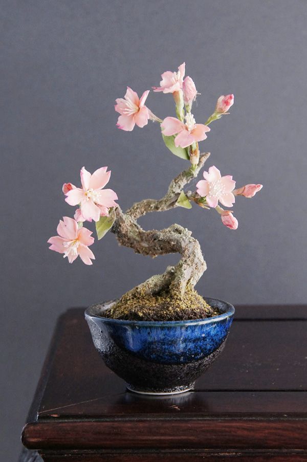 Miniature Clay Bonsai
