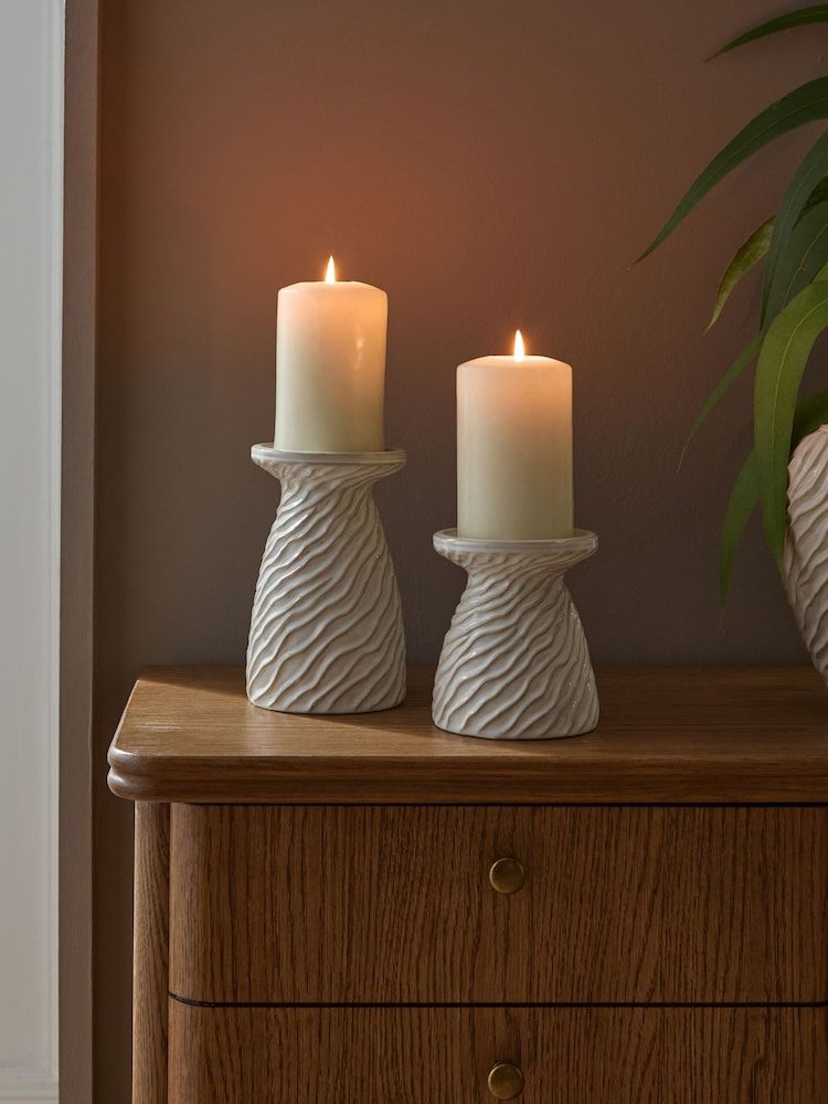 Pillar Candle Holder (Pair)