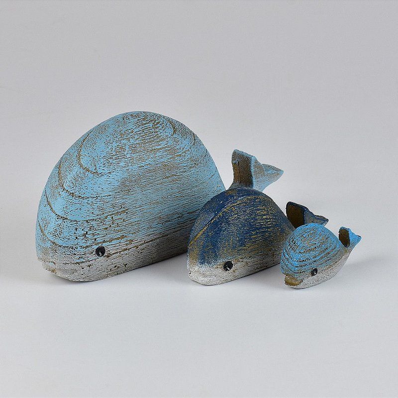 Whale Family (Set of 3)
