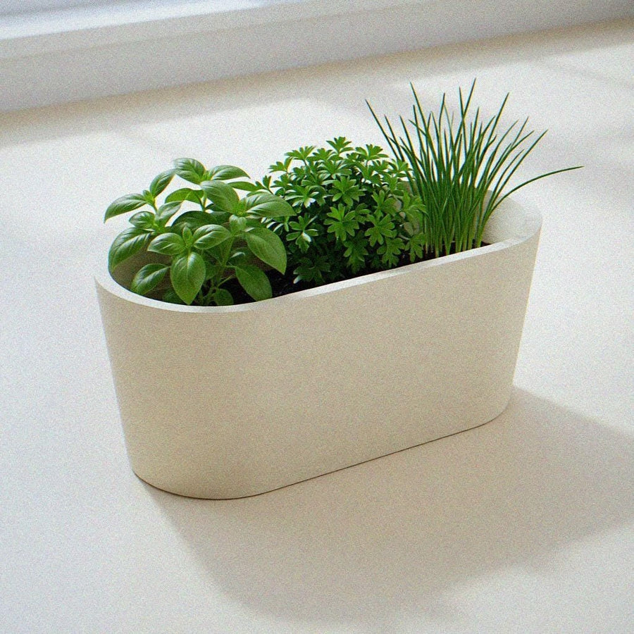 Windowsill Herb Trough